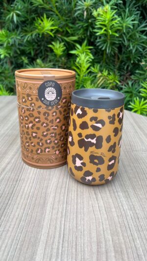Copo Que Sede Onça Bandana 450ml