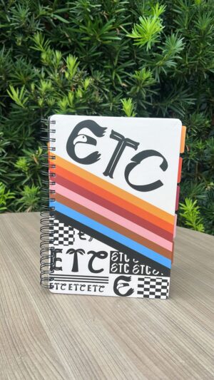 Caderno Universitário Tipográfico ETC