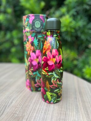 Garrafa Glub Glub  Painted Flowers 500ml