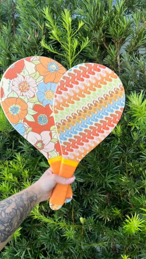 Frescobol Floral Carolina