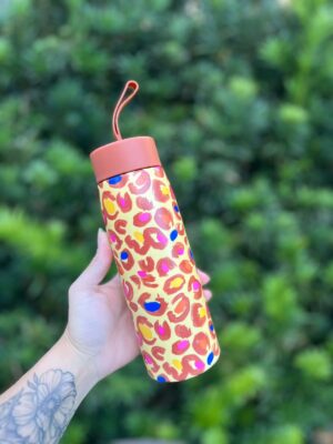 Garrafa Que Sede Estudante Amarelo 500ml