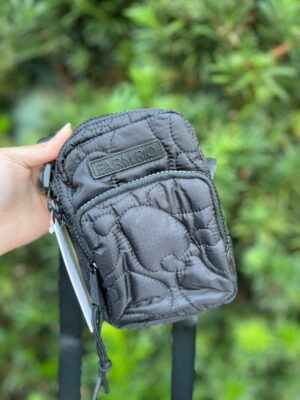Bolsa Farm Da Gema Puffer Preto