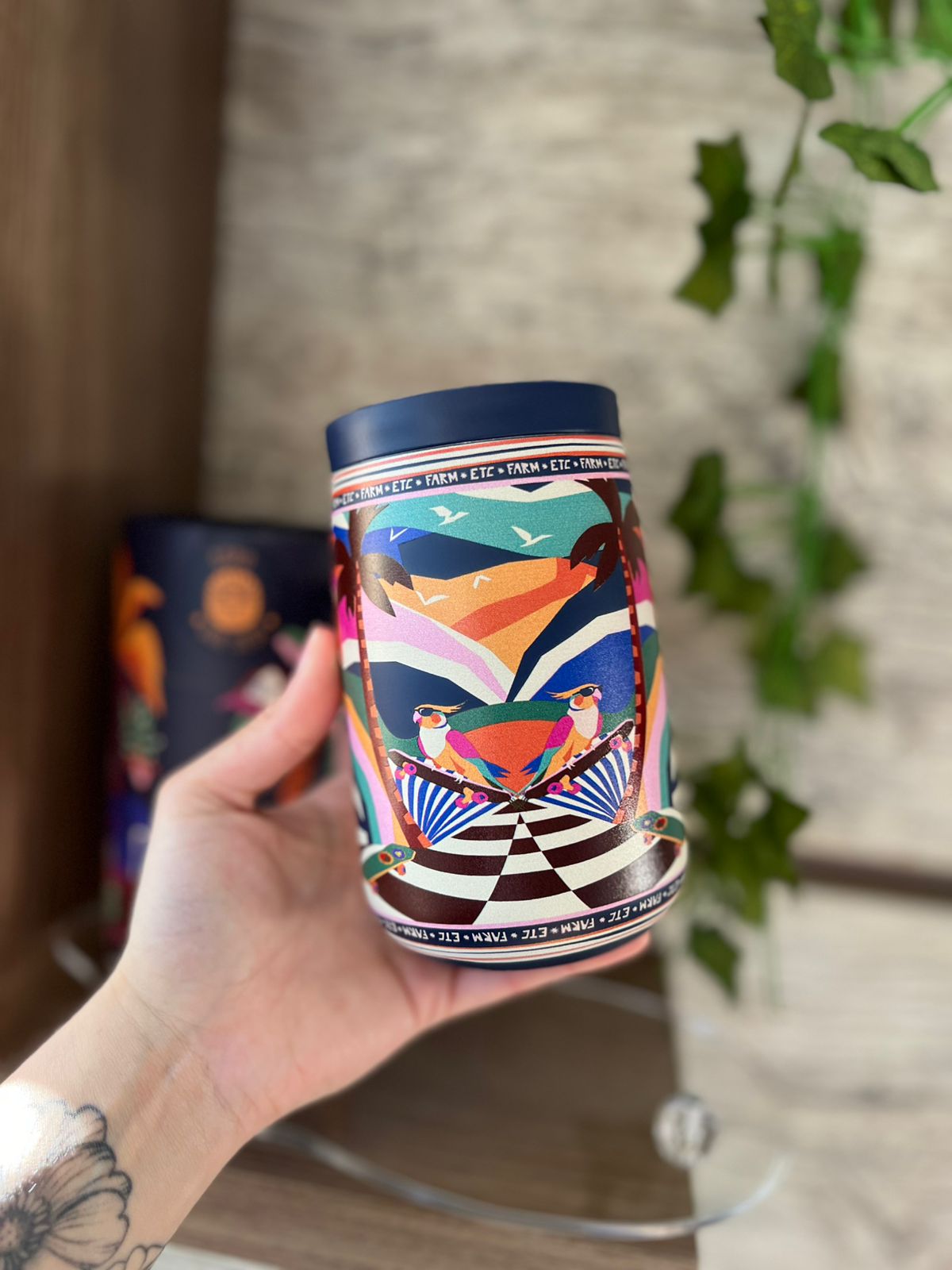 Copo Que Sede Viajante Paisagem 450ml - Imagem 2