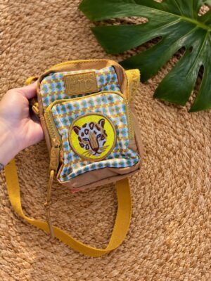 Bolsa Gema Farm Silk Onça